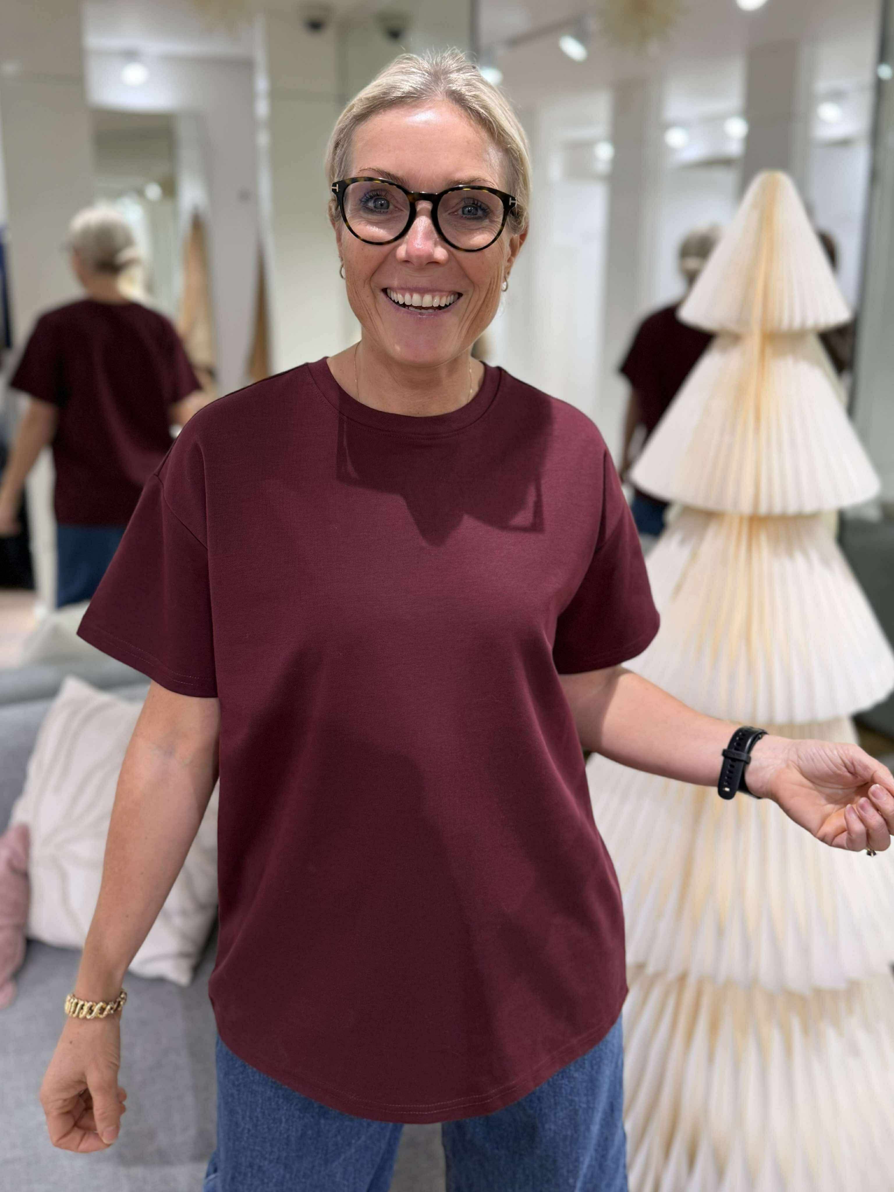 PCSKYLAR T-Shirt - Tawny Port